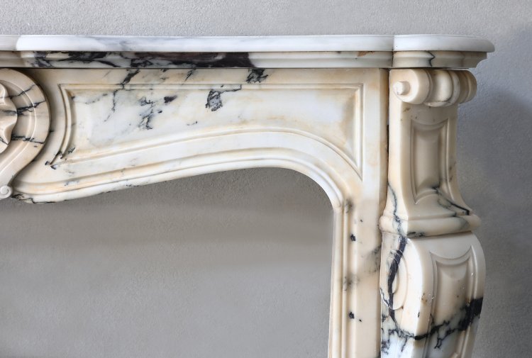 paonazzo marble kaminmaske